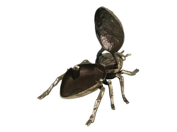 Aschenbecher "Metall Spinne"